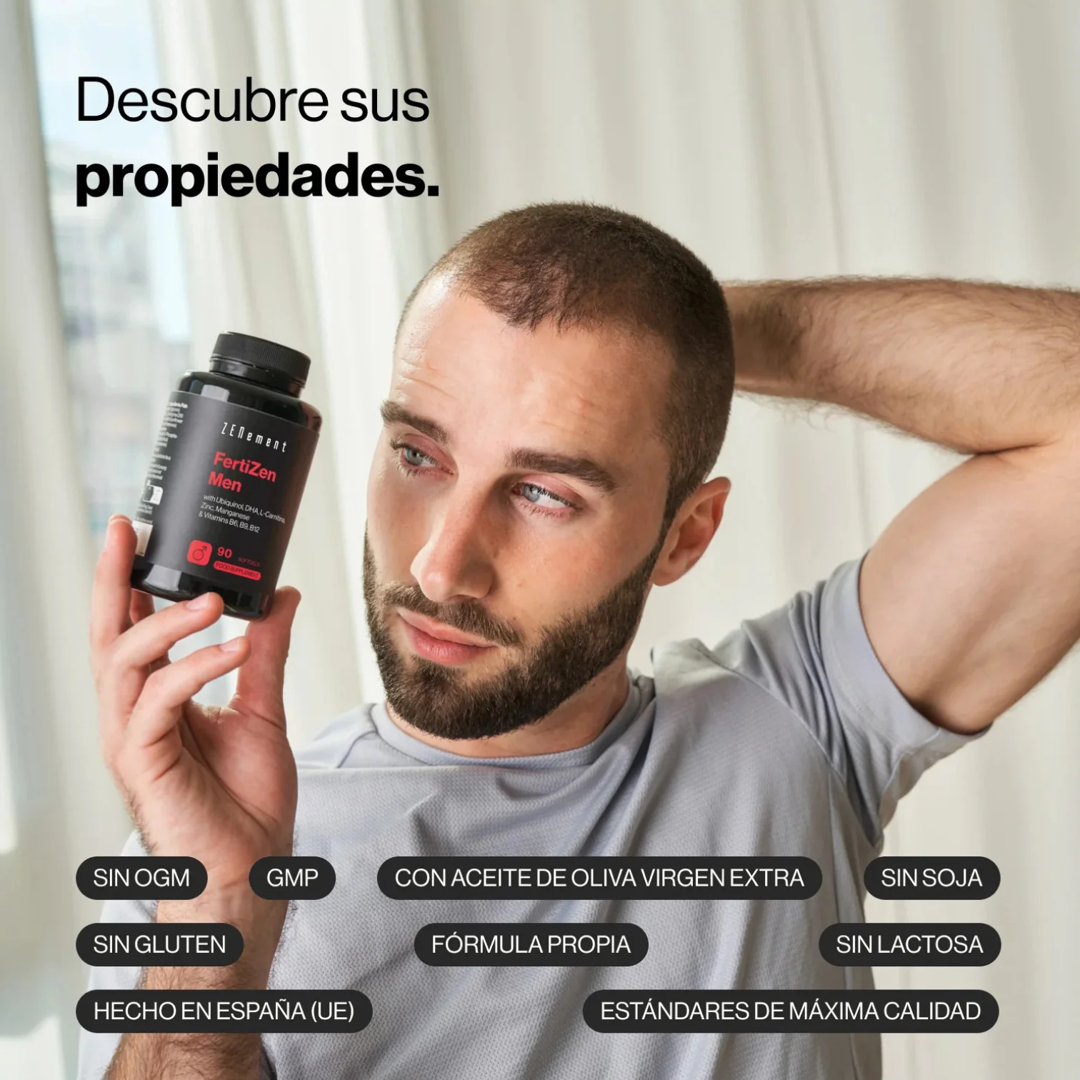 FertiZen Hombre Zenement 90 Cápsulas blandas - Image 2