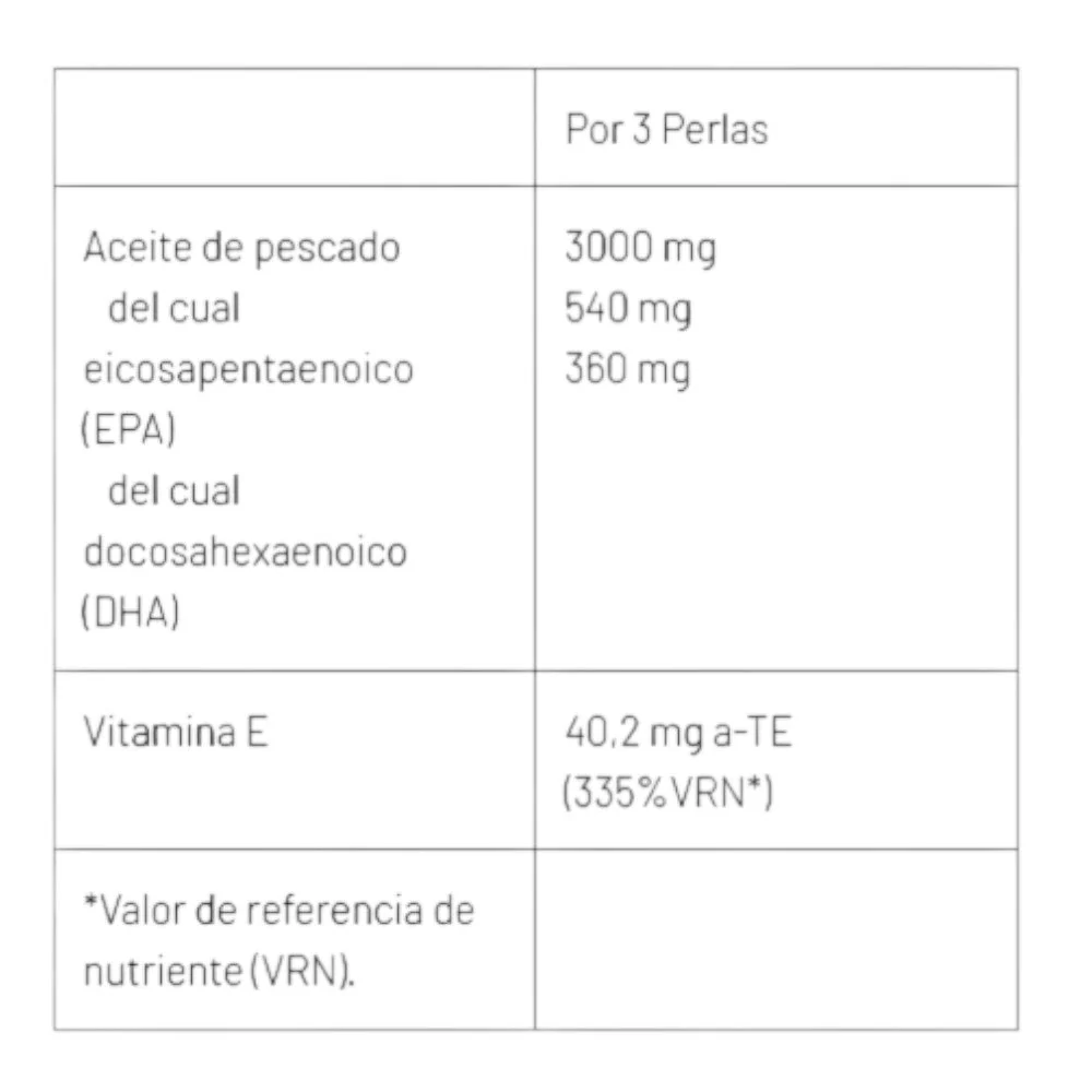 Fish Oil Omega 3 30 Perlas - Image 2