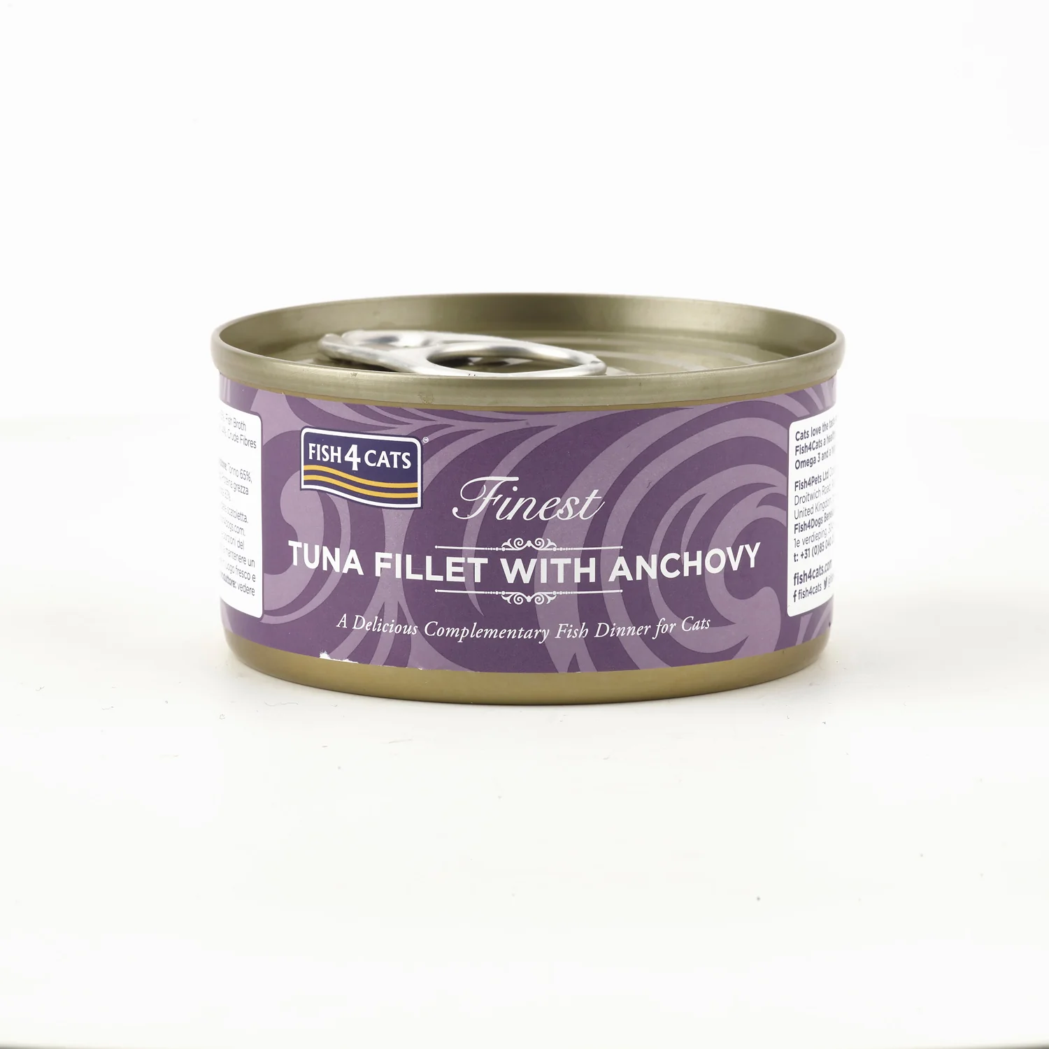 Fish4cats Filete Para Gato – Atún Con Anchoas 70 G (pack De 10) - Image 4