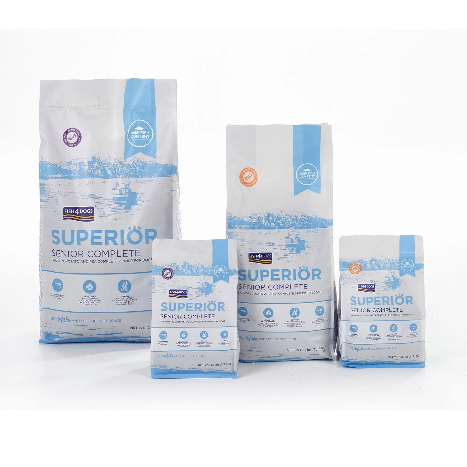 Fish4dogs Pienso Senior Premium Salmon Xs/s 1'5kg - Image 3