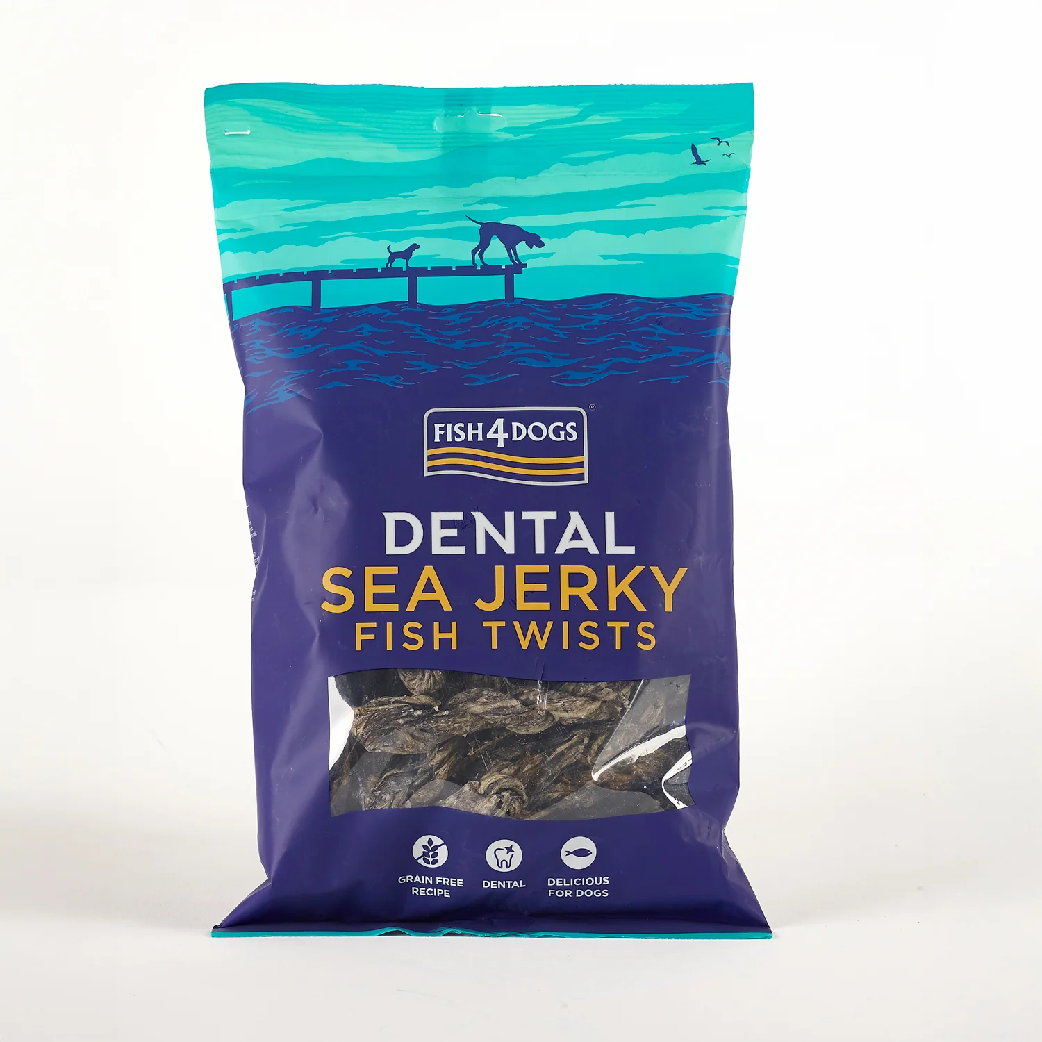 Fish4dogs Snack Dental Para Perro – Fish Twists 4x500g - Image 3