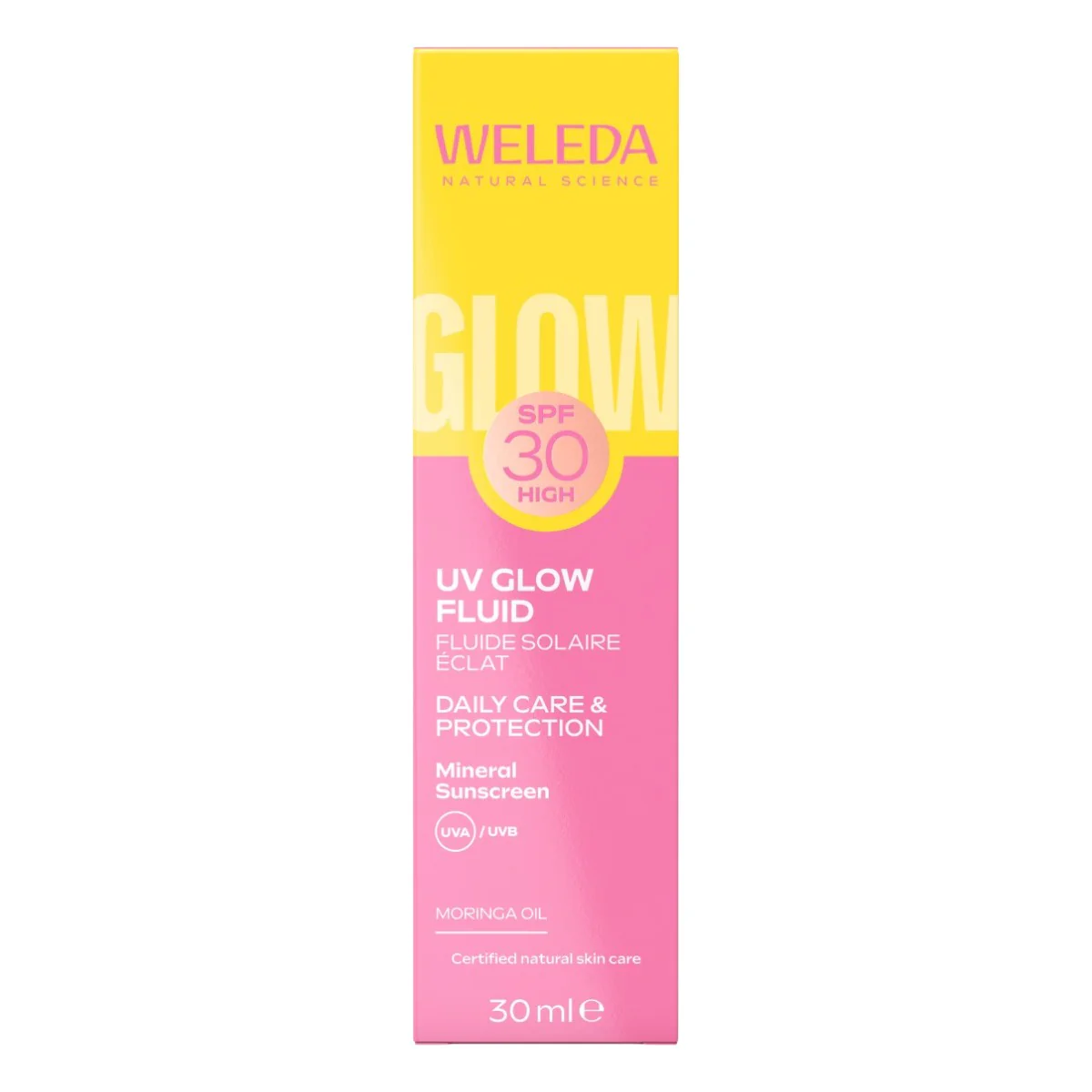 Fluido solar Glow SPF30 Weleda 30ml - Image 3
