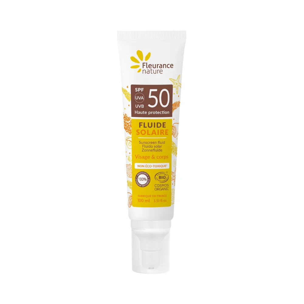 Fluido Solar Spf50 Cuerpo Y Cara Fleurance Nature 100ml