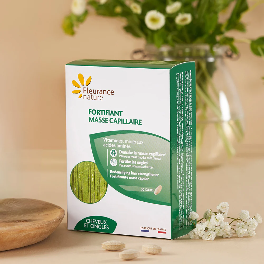 Fortificante Masa Capilar Fleurance Nature 60 Tabletas - Image 2