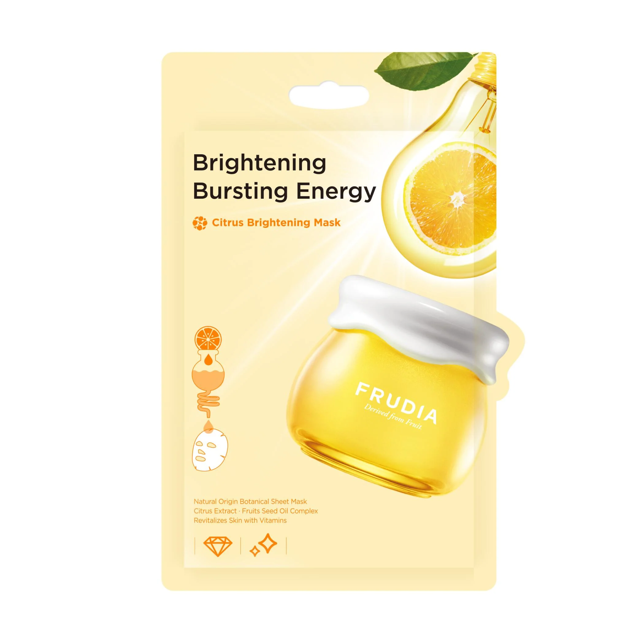 Frudia Citrus Mascarilla Iluminadora 20 Ml - 1ud // Citrus Brightening Mask