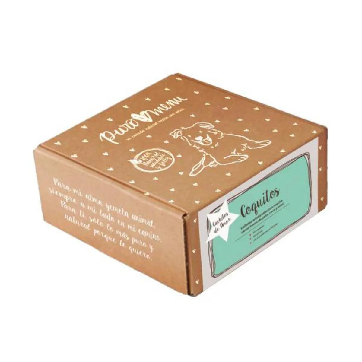 Galletas artesanales para perros Coquitos Puromenu 125 g