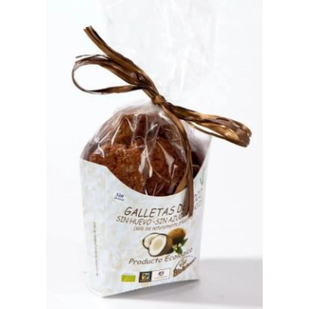 Galletas De Coco Bio Sin Huevo Con Sirope 150 Gr