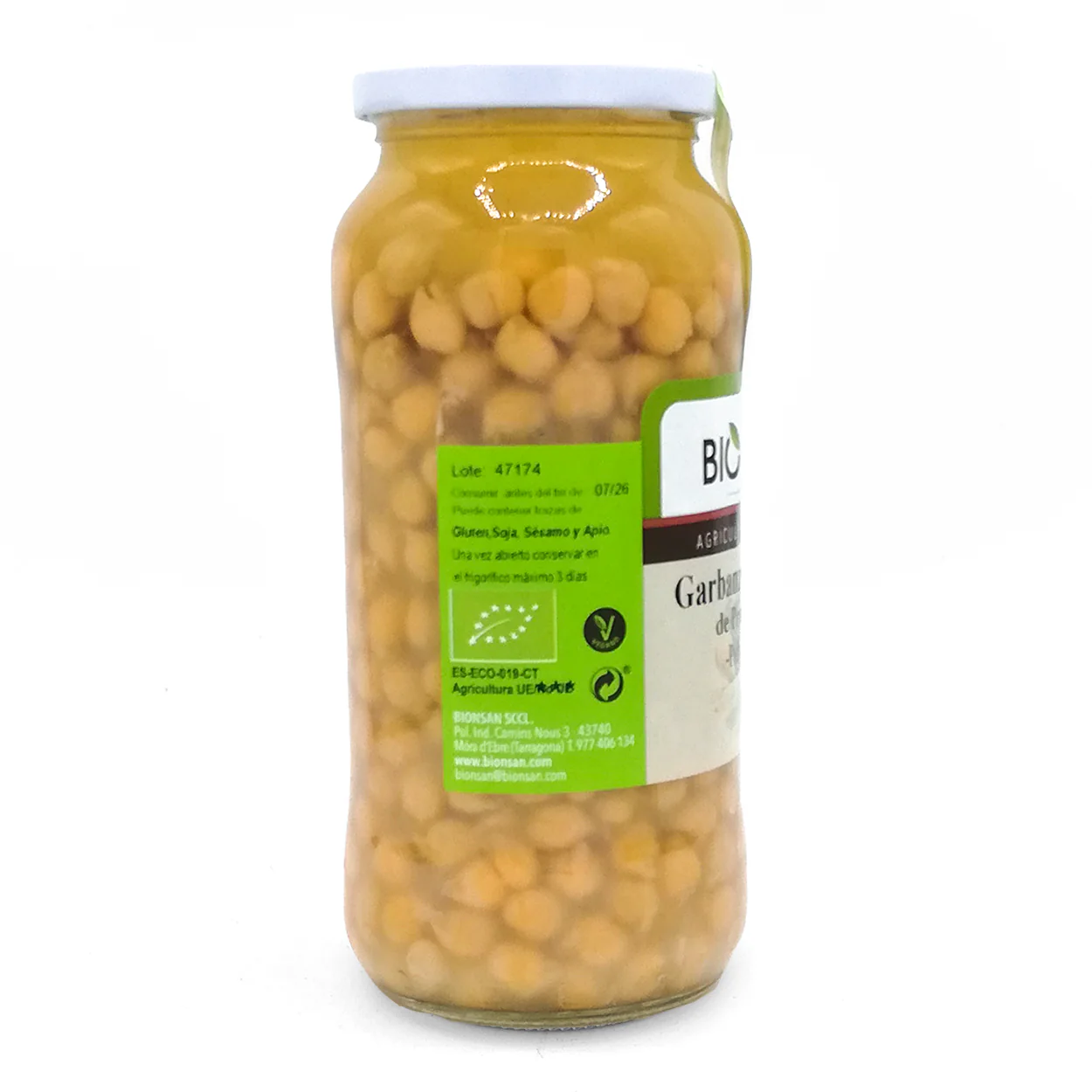Garbanzos Cocidos Eco 400g - Image 3
