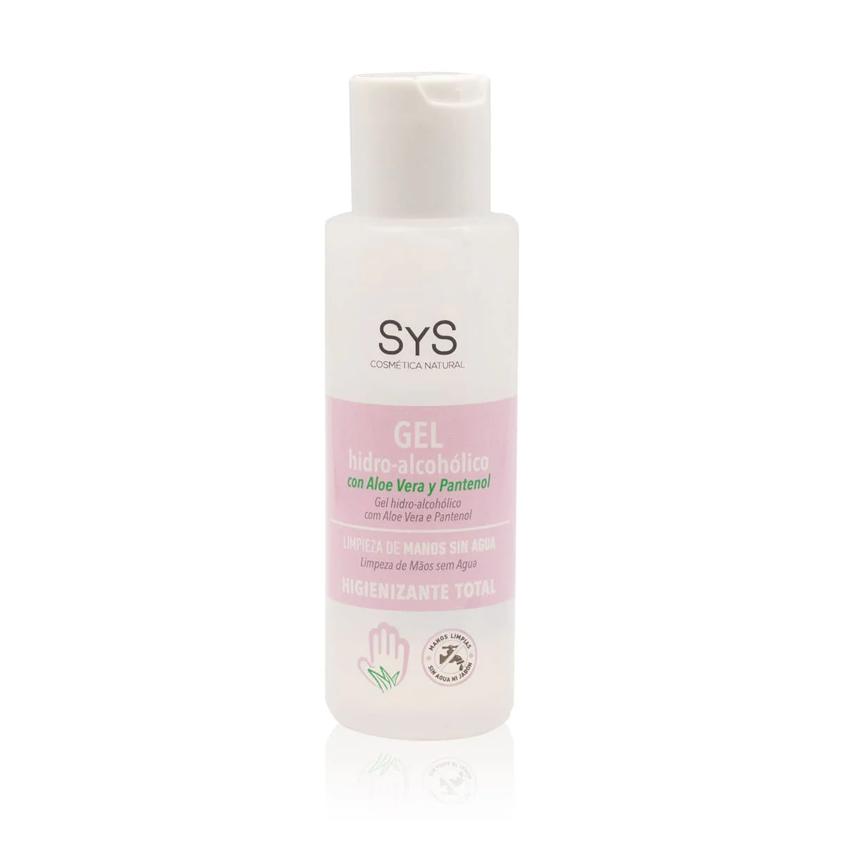 Gel Hidroalcohólico con Aloe Vera Labnatur 100 ml | Formato Viaje | Higiene de Manos | Hidratante