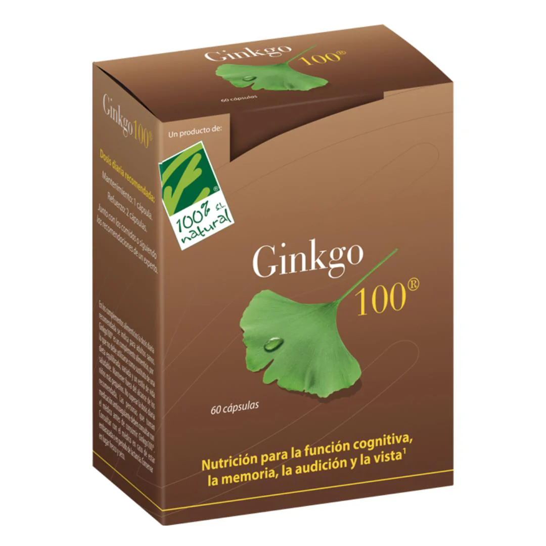 Ginkgo 100 100% Natural 60 Caps