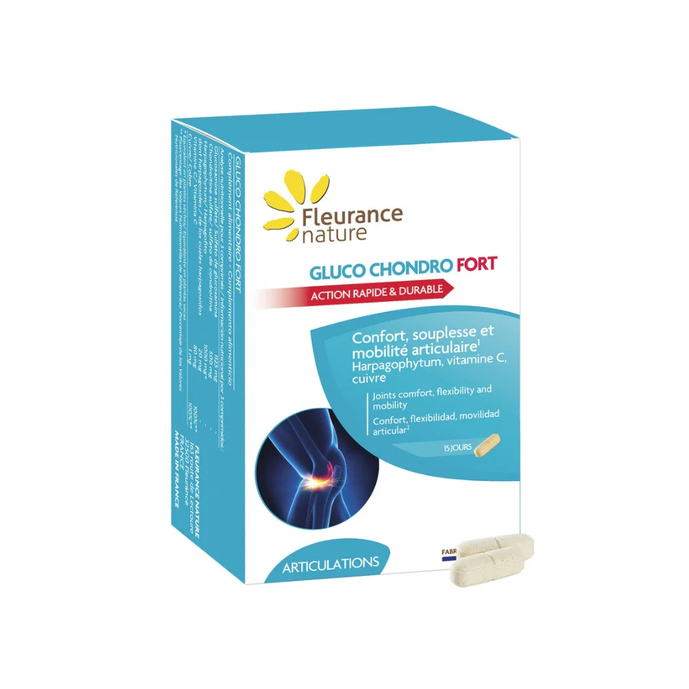 Gluco Chondro Fuerte Fleurance Nature 45 Comprimidos