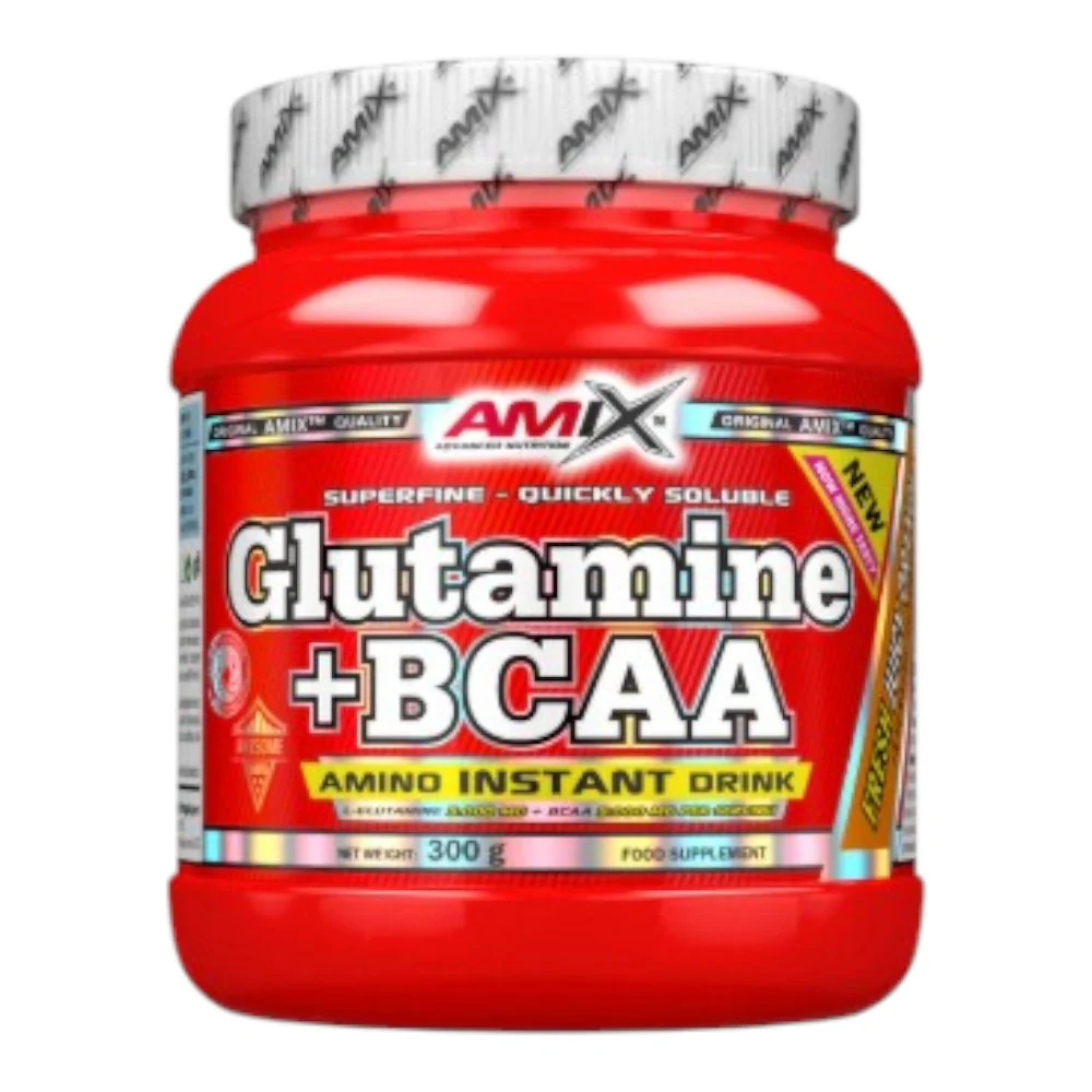 Glutamine + Bcaa 300 Gr Naranja