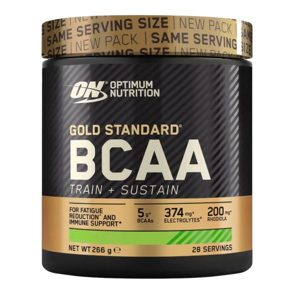 Gold Standard Bcaa Train + Sustain 266 Gr Fresa - Kiwi