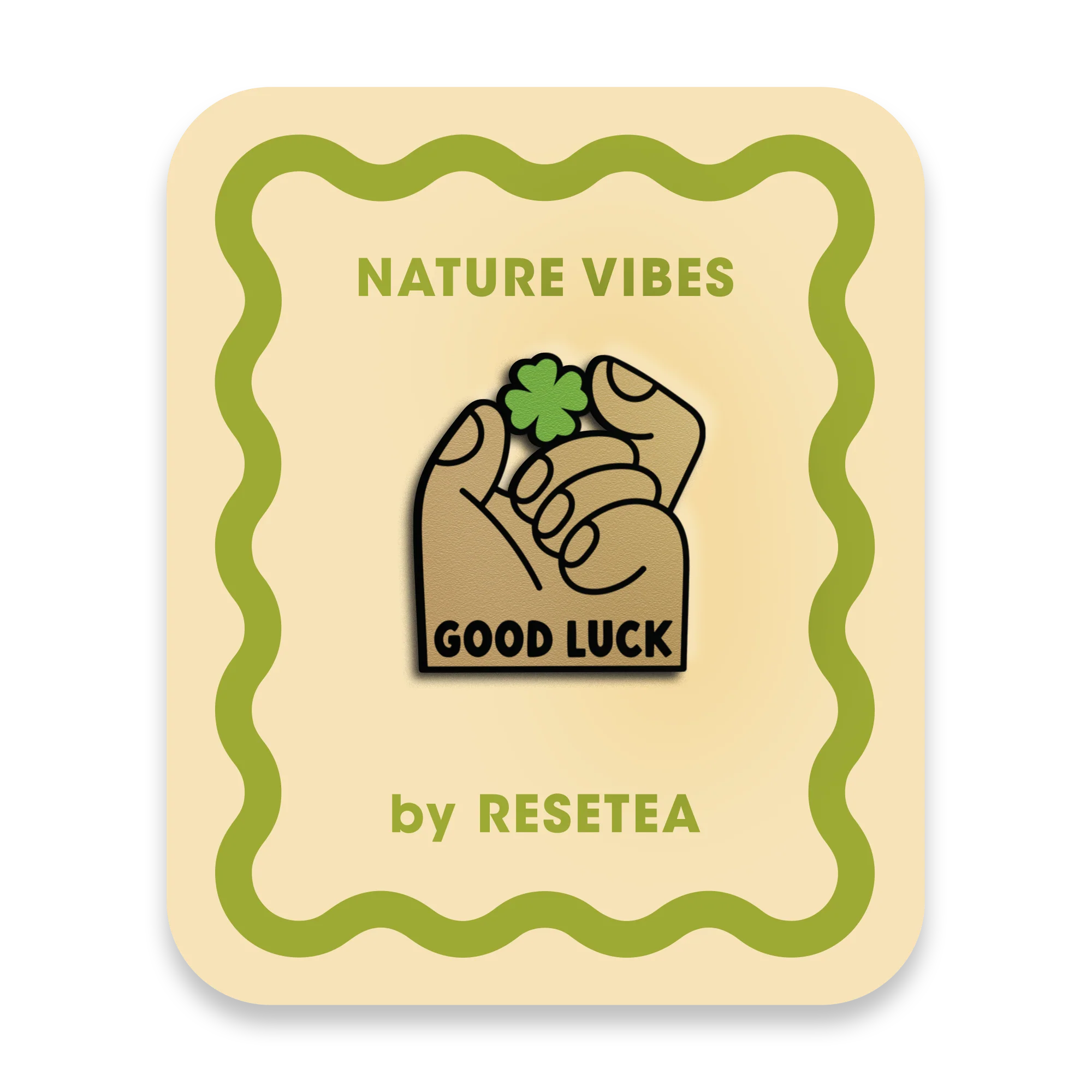Good Luck Pin | Accesorio Moderno Y Original Para Chaquetas, Mochilas Y Bolsos