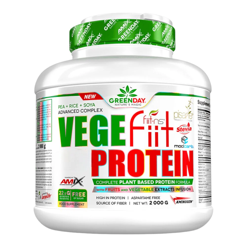 Greenday Vegefiit Protein 2 Kg Chocolate - Cacahuete - Caramelo
