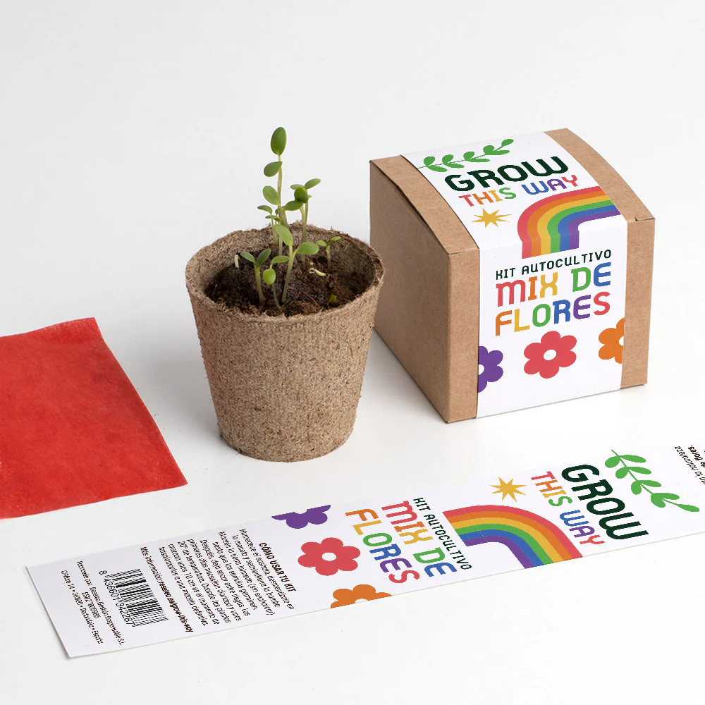 Grow This Way | Kit De Autocultivo Mix De Flores | Actividad Educativa Y Regalo Original - Image 5