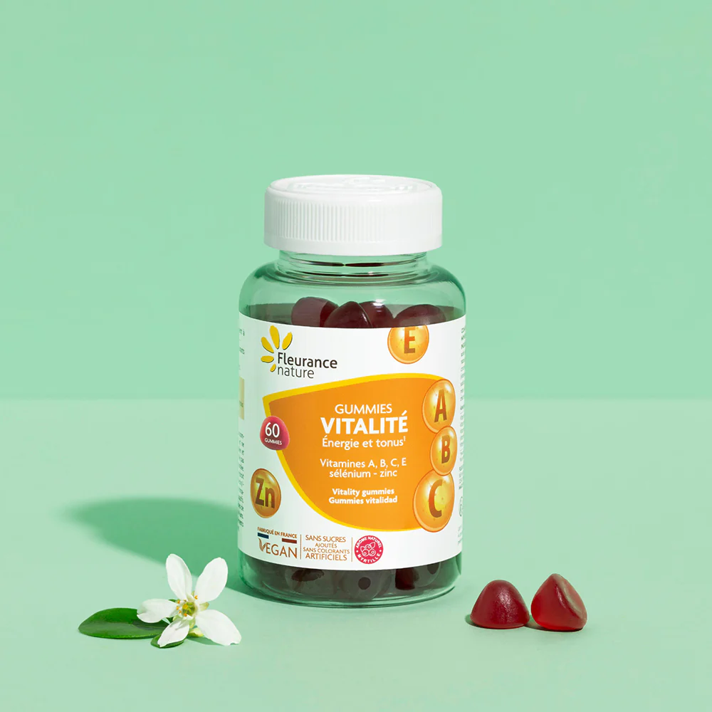 Gummies Vitalidad Fleurance Nature 60 Unidades - Image 2