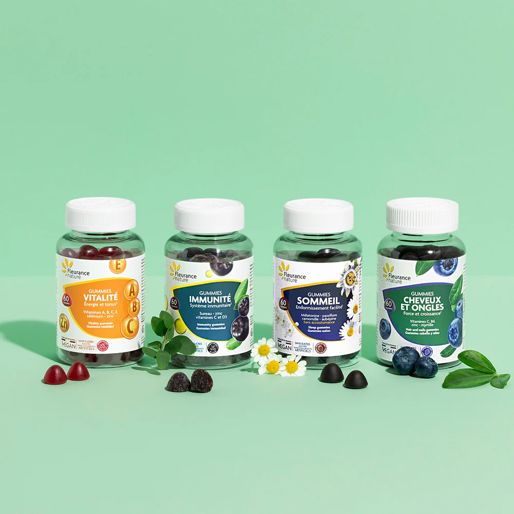 Gummies Vitalidad Fleurance Nature 60 Unidades - Image 3