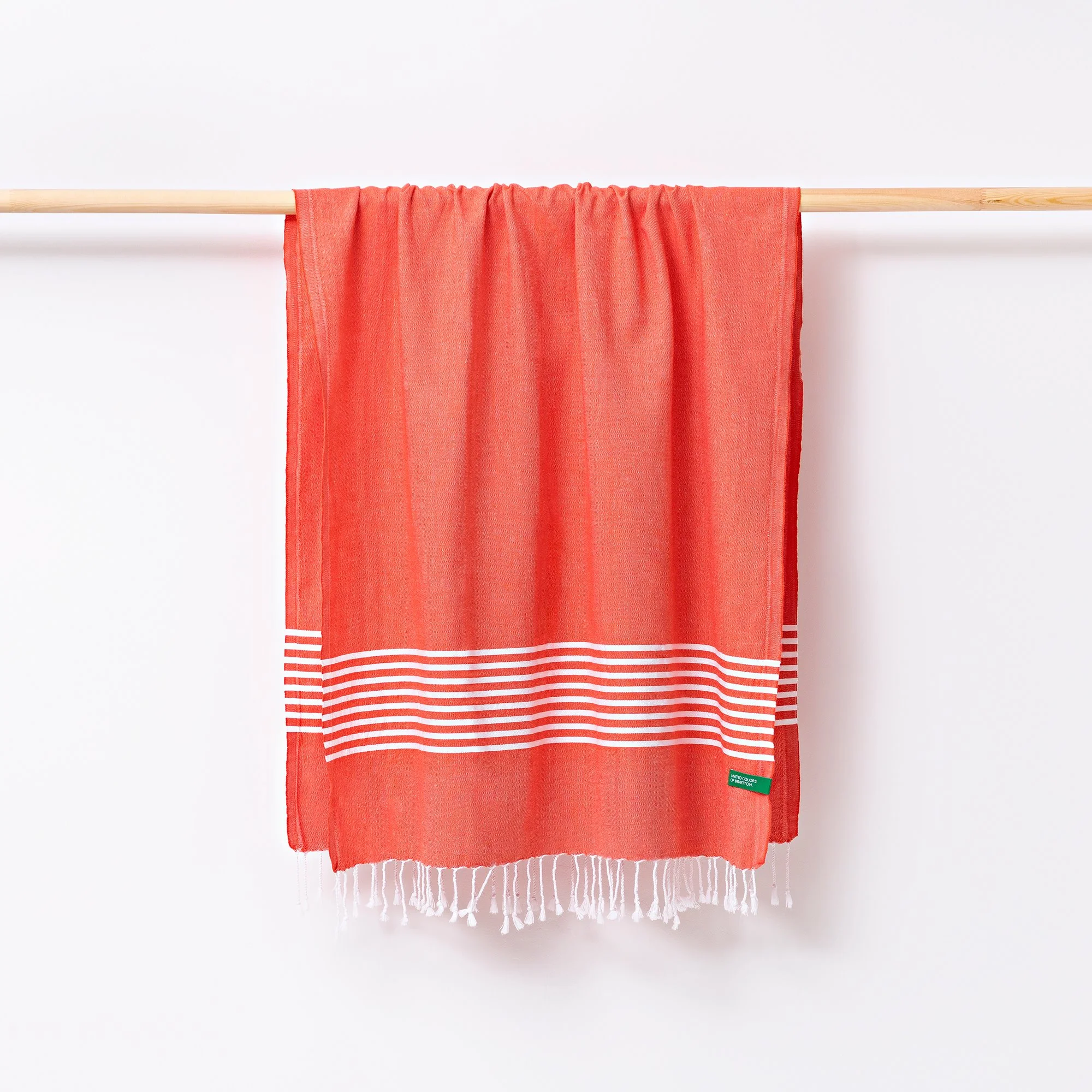 Hamman 80x165cm 170gsm 100%algodon Rojo Casa Benetton - Image 6