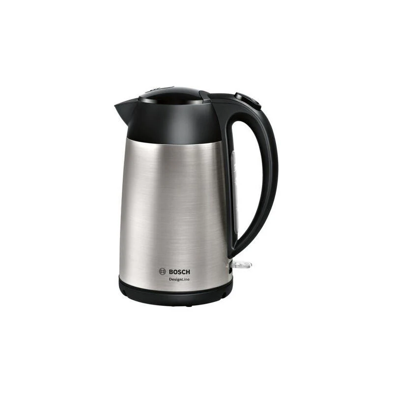 Hervidor De Agua Bosch Twk3p420 1,7 L Negro, Acero Inoxidable 2400 W