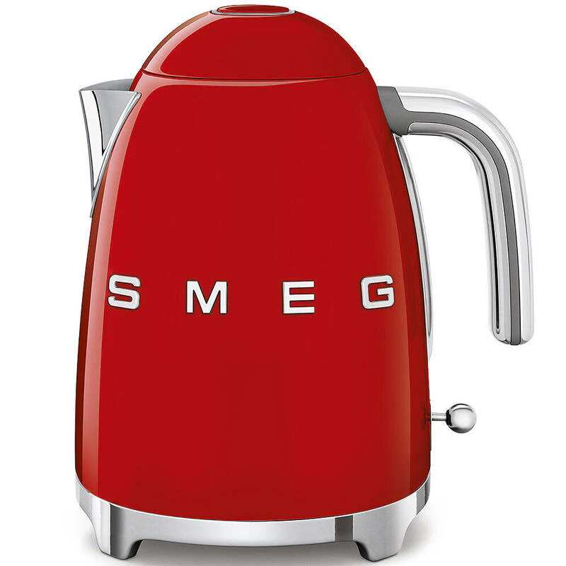 Hervidor De Agua Smeg Klf03rdeu 1,7 L Rojo 2400 W