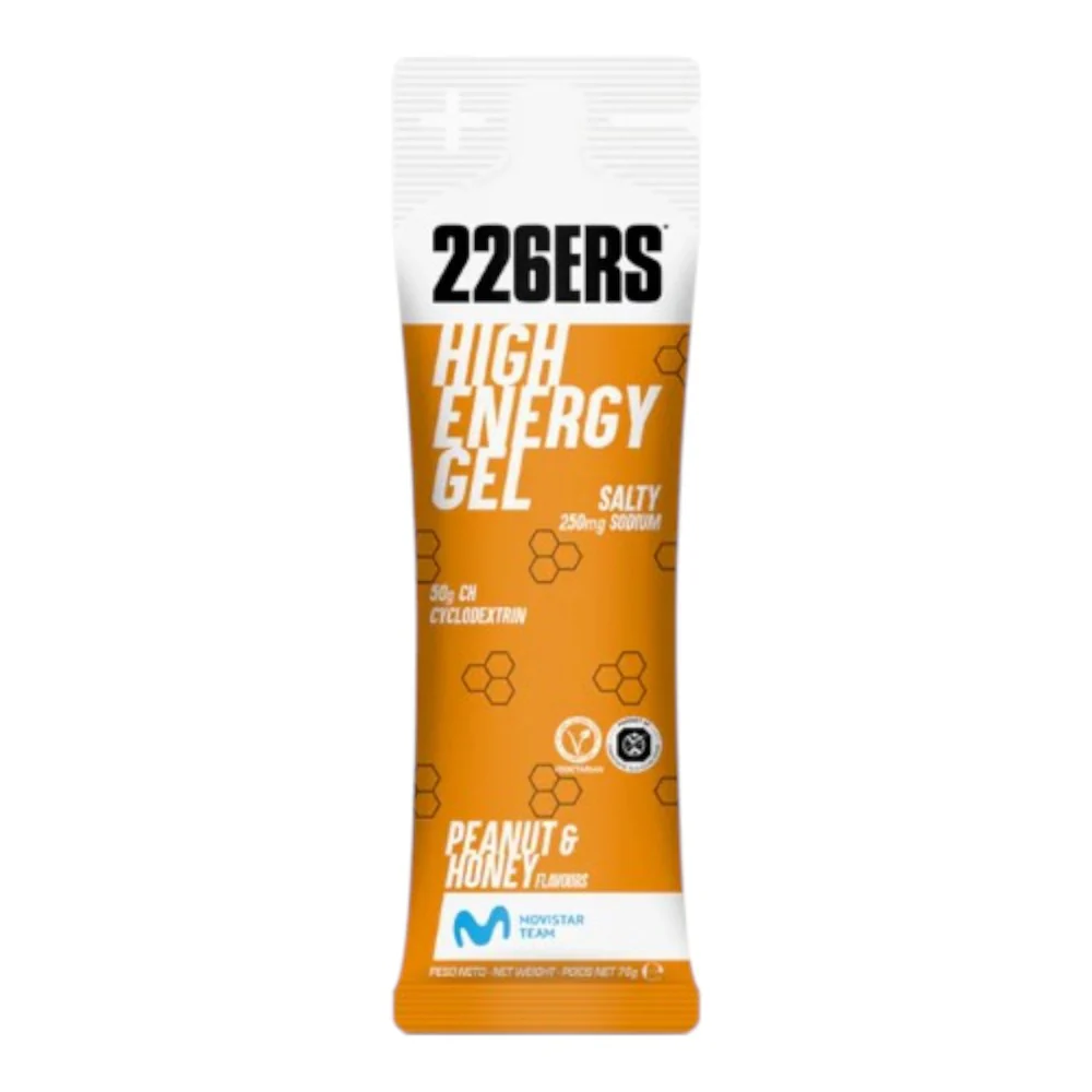 High Energy Gel Salty 76 Gr Peanut & Honey