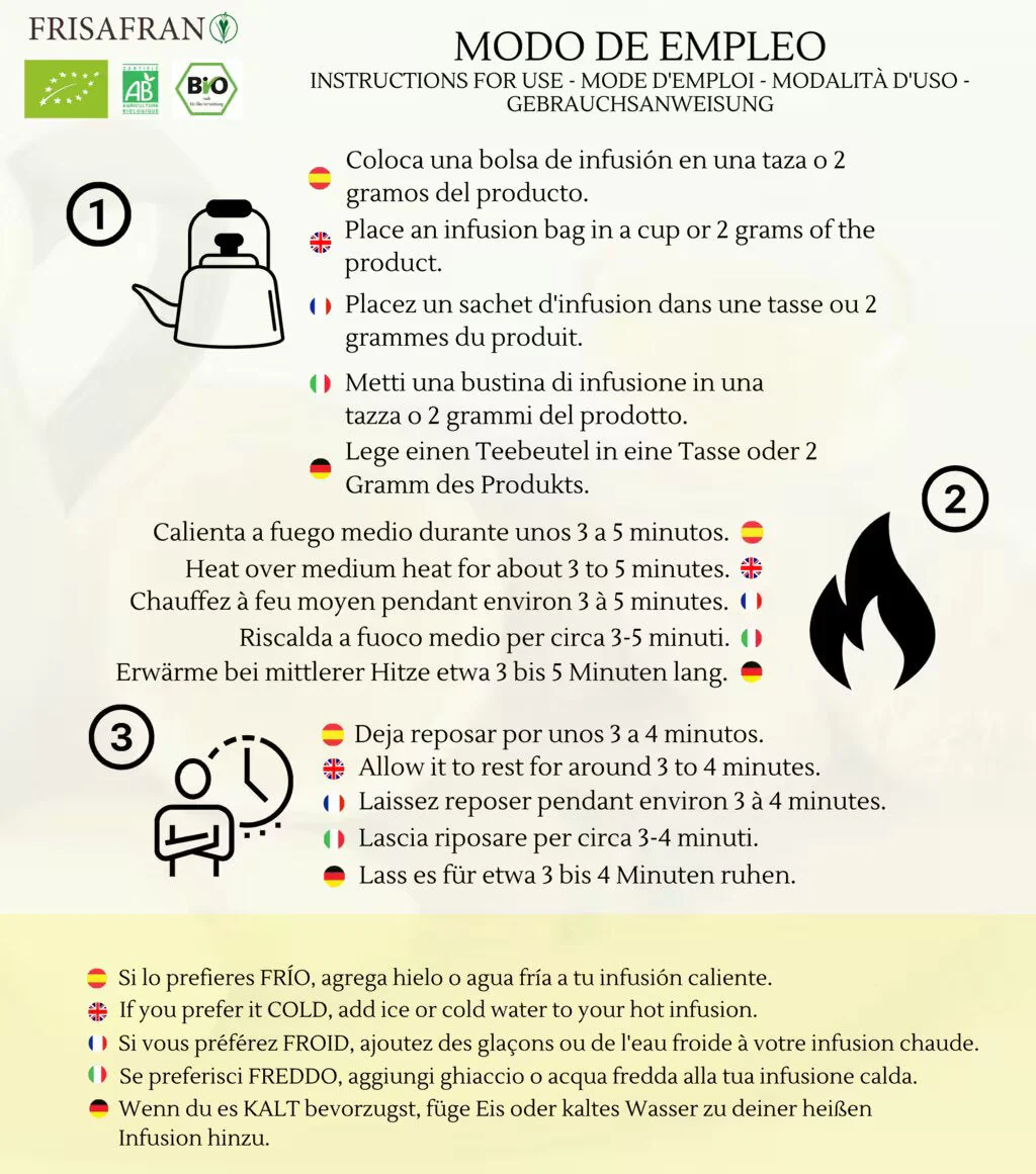 Infusión De Jengibre-limón |pirámides | Calidad | Frisafran 30 Uds - Image 3