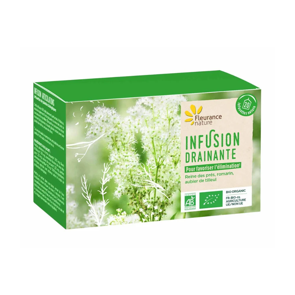 Infusión Drenante Eco Fleurance Nature 20 Bolsitas De 1,5g