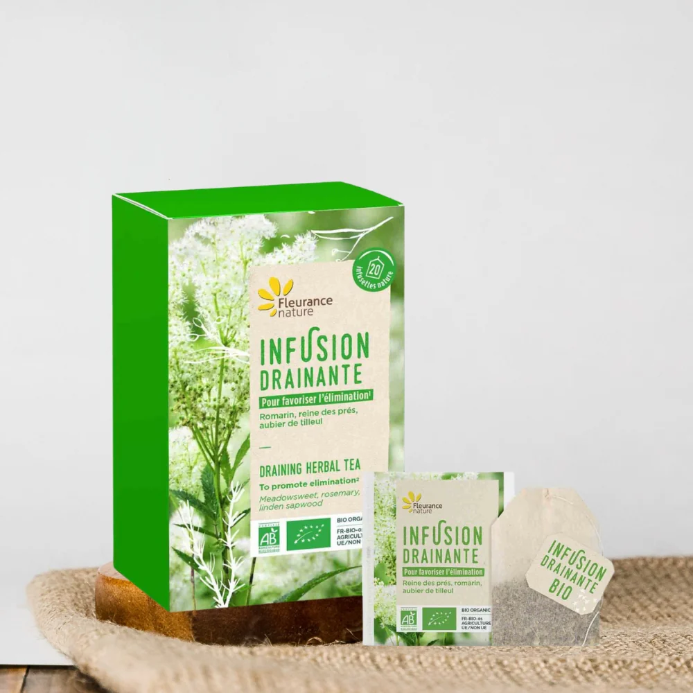 Infusión Drenante Eco Fleurance Nature 20 Bolsitas De 1,5g - Image 2