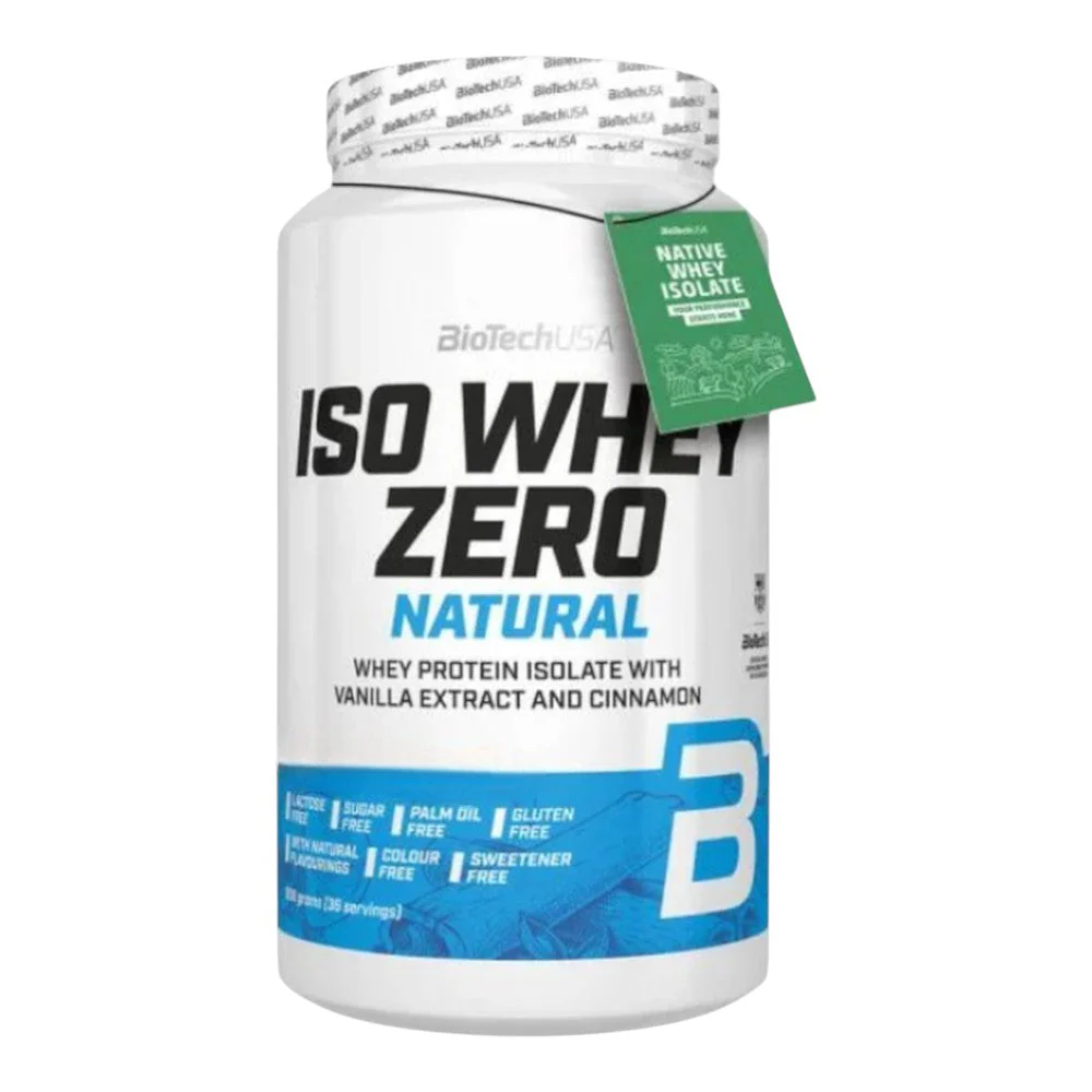 Iso Whey Zero Natural 908 Gr Vainilla - Canela