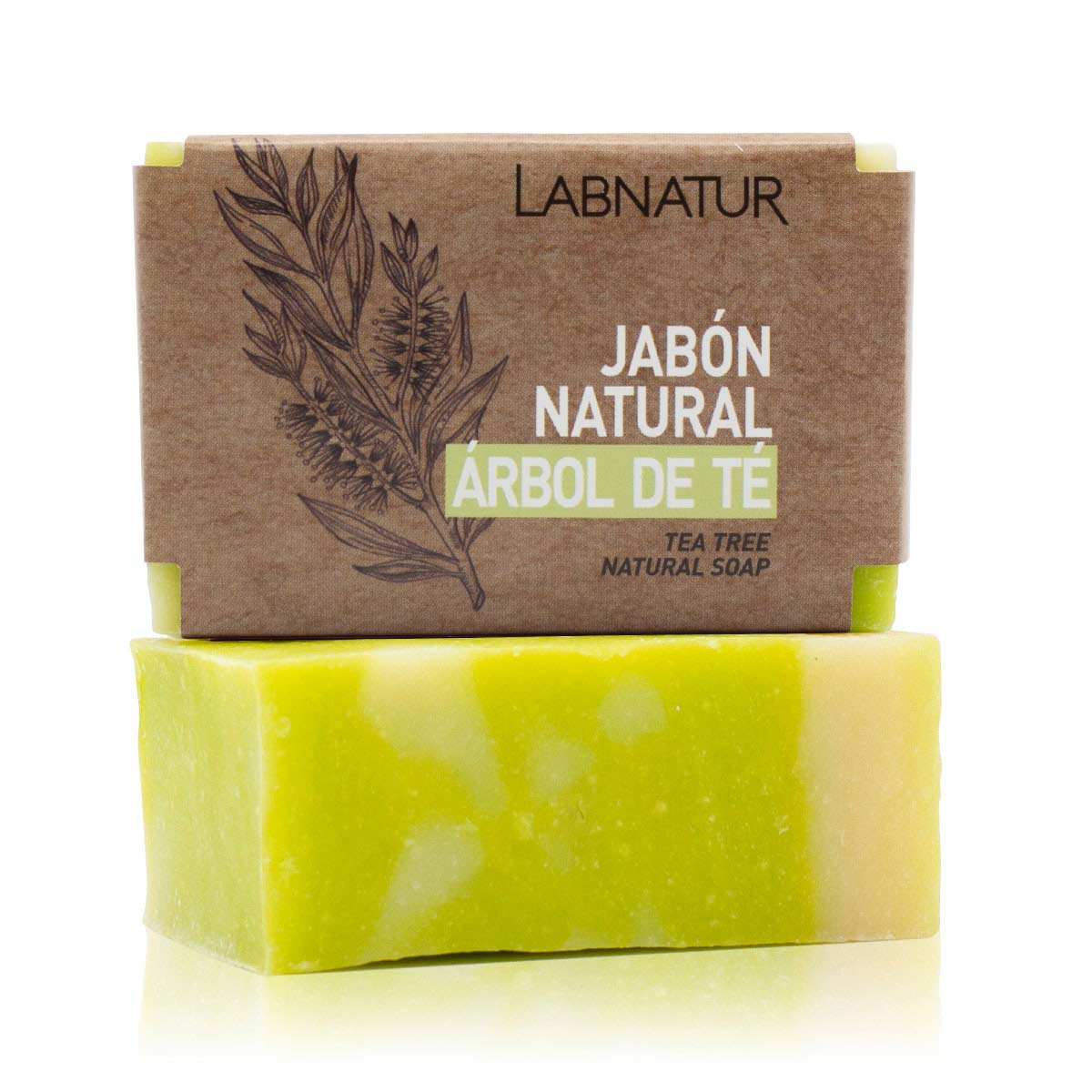 Jabón Árbol De Té Labnatur 100 G | Purificante | Piel Grasa Y Acné | Antibacteriano Natural