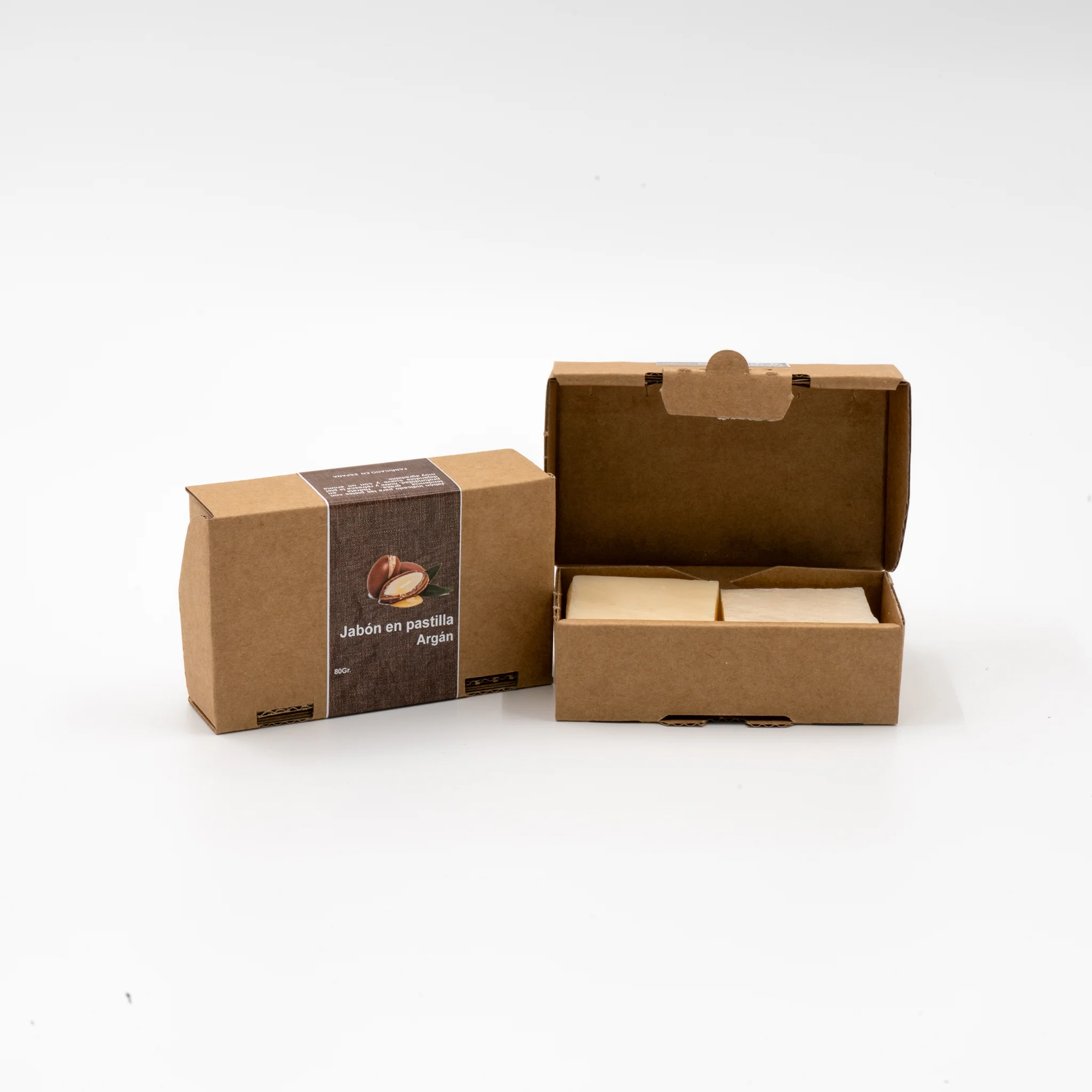 Jabón En Pastilla De Argán 80gr Nieto Eco