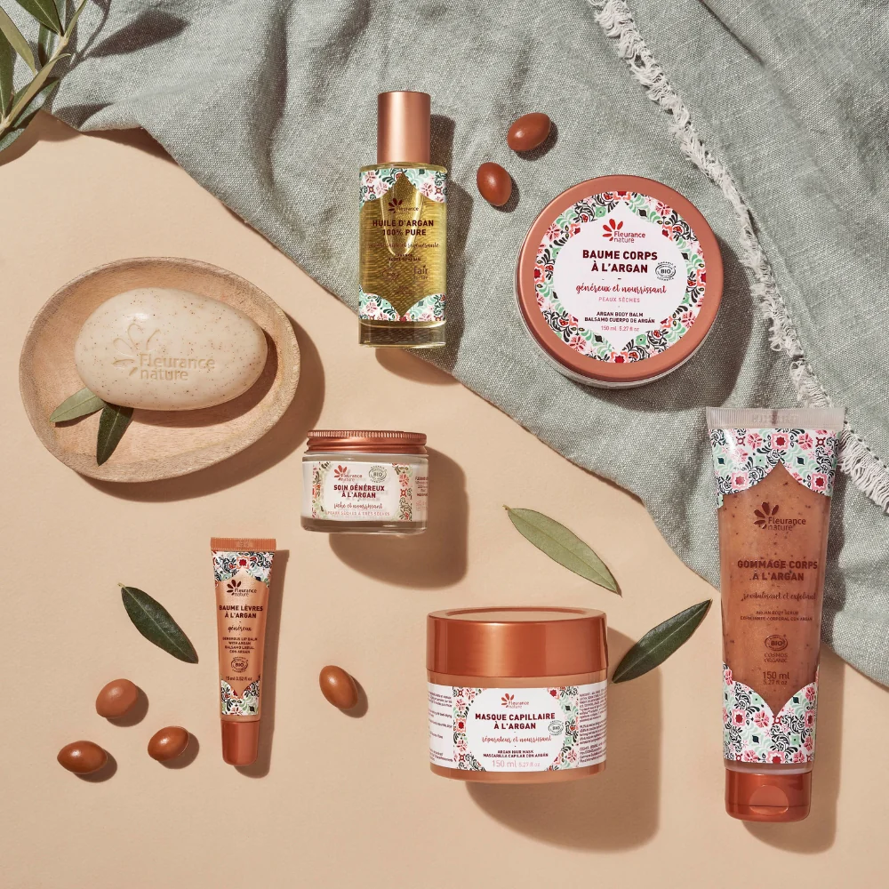 Jabón Exfoliante Regenerador Dúo Con Argán Eco Fleurance Nature 100g - Image 4