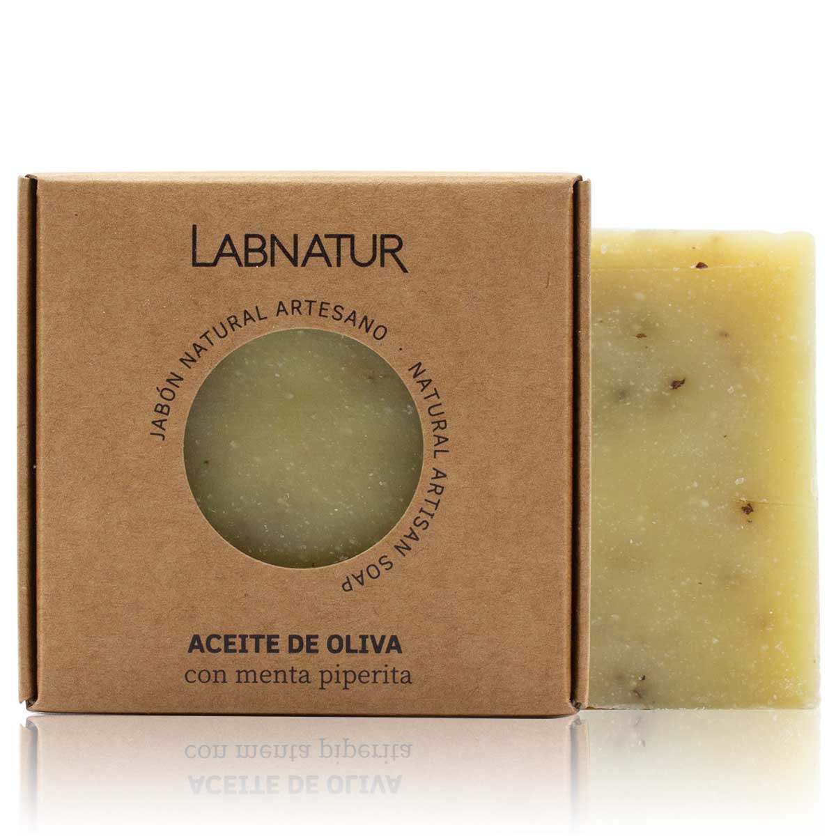 Jabón Natural Aceite de Oliva Premium Labnatur 100 g | Hidratante | Nutritivo | Piel Suave