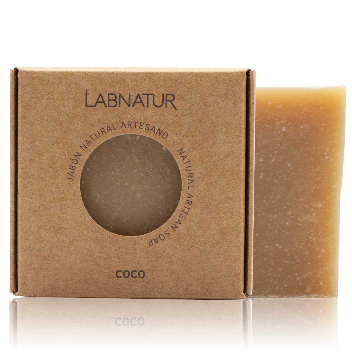 Jabón Natural Artesano Coco Labnatur 100 g | Hidratante | Nutritivo | Piel Seca