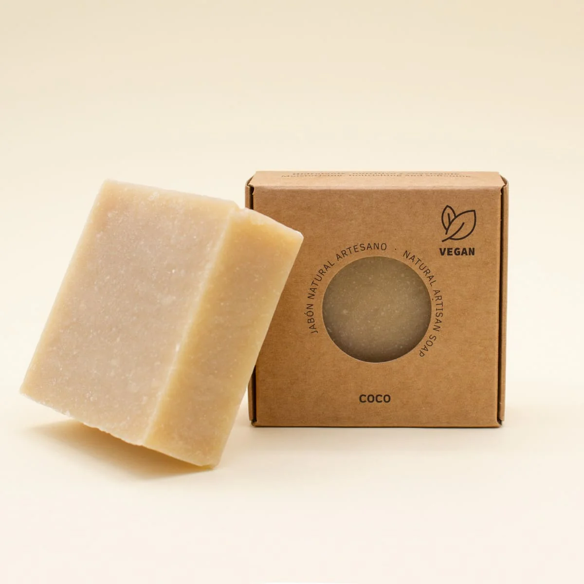 Jabón Natural Artesano Coco Labnatur 100 g | Hidratante | Nutritivo | Piel Seca - Image 3