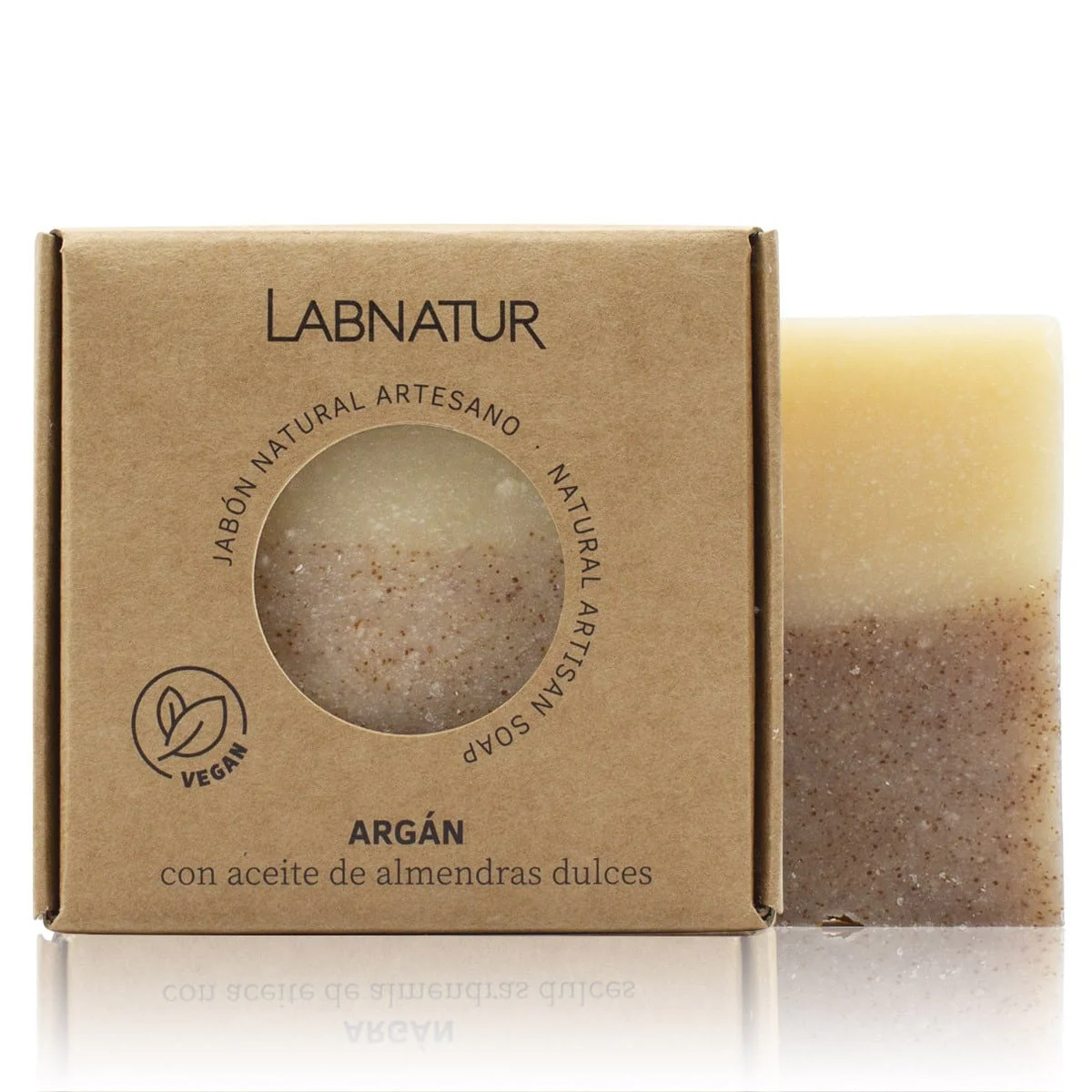 Jabón Natural Artesano de Argán Labnatur 100 g| Nutritivo | Hidratante | Piel Seca