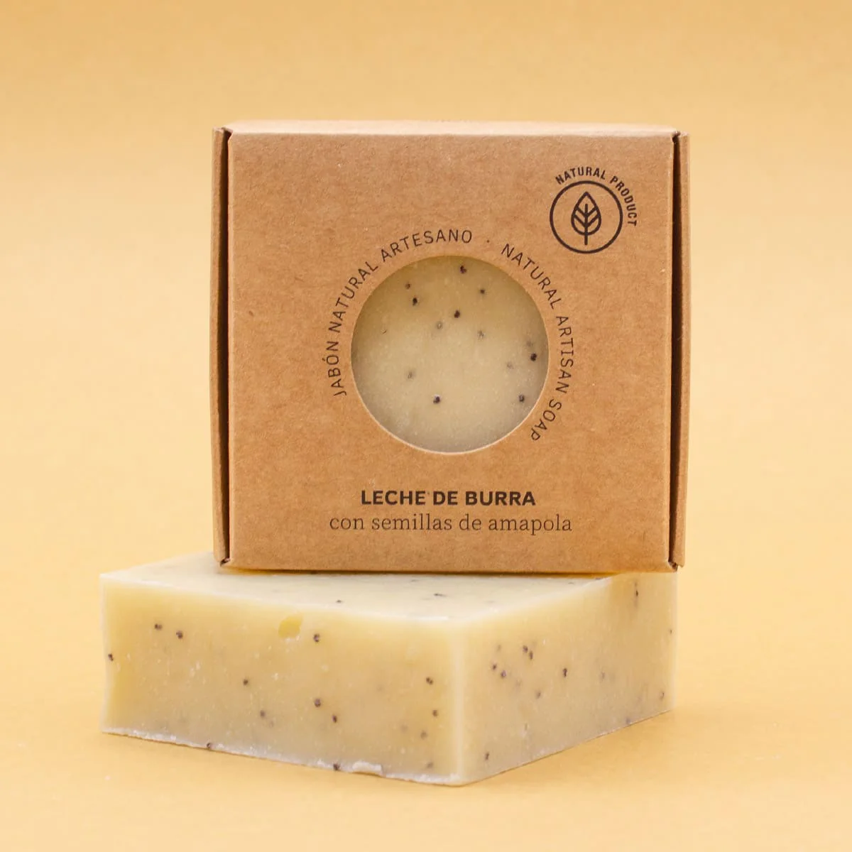 Jabón Natural Artesano Leche de Burra Labnatur 100 g | Nutritivo | Suavizante | Piel Seca - Image 4