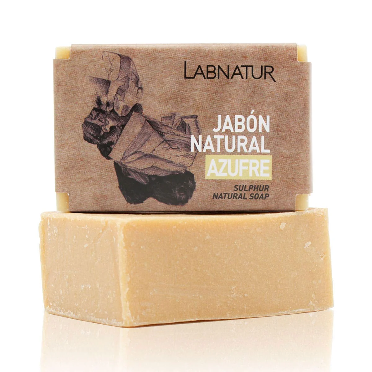 Jabón Natural Azufre Labnatur 100 G | Piel Grasa Y Acné | Purificante | Control Sebo