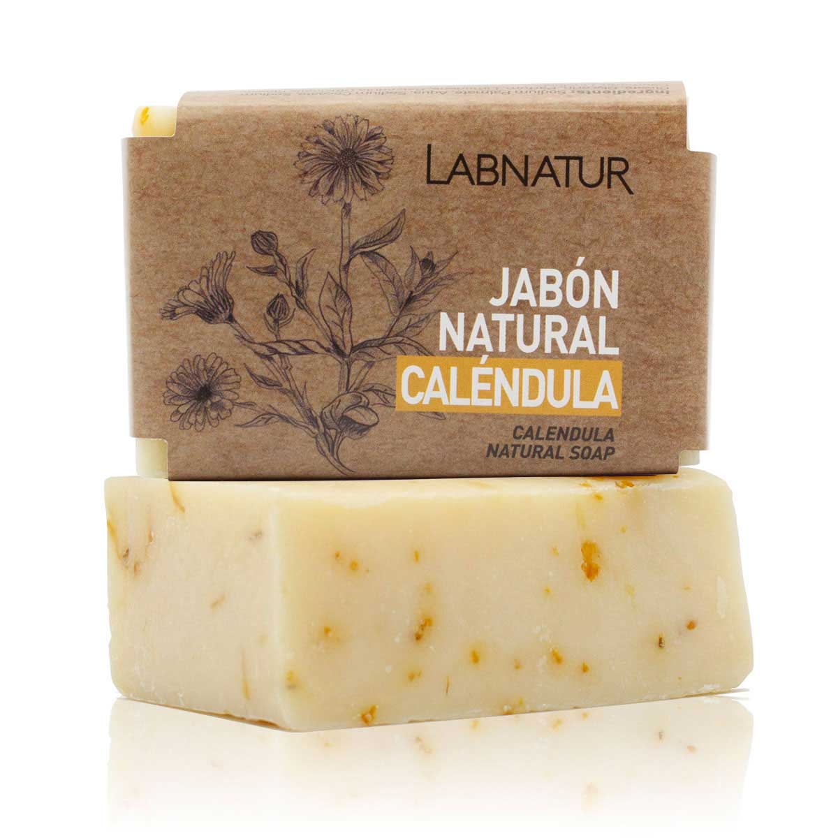 Jabón Natural Caléndula Labnatur 100 g | Calmante | Piel Sensible | Regenerador Suave