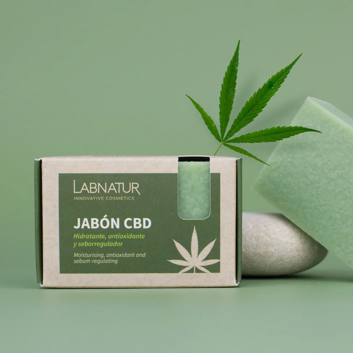 Jabón Natural Cbd Labnatur 100 G | Limpieza Suave | Hidratante | Cuidado Diario - Image 3