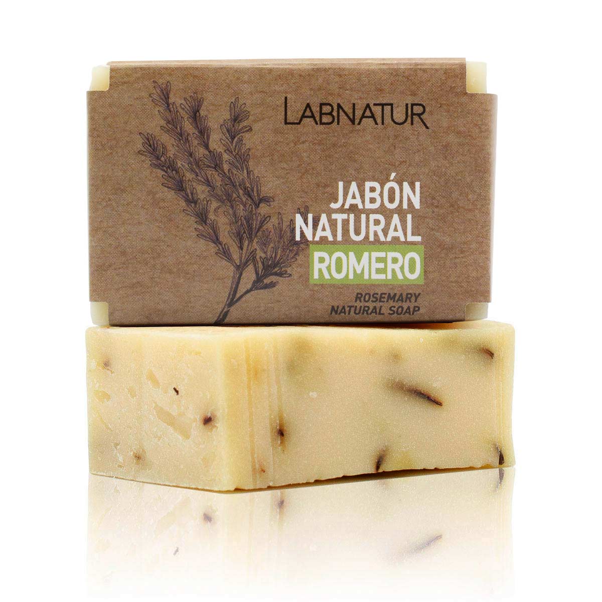 Jabón Natural Romero Labnatur 100 G | Estimulante | Purificante | Limpieza Revitalizante
