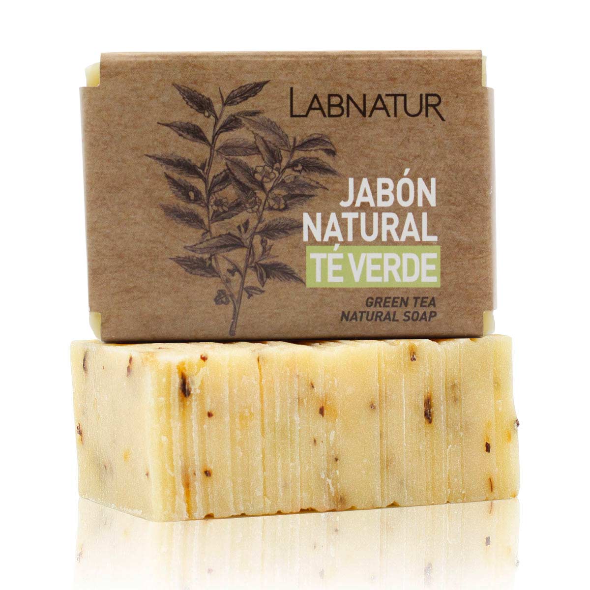 Jabón Natural Té Verde Labnatur 100 G | Antioxidante | Purificante | Piel Equilibrada