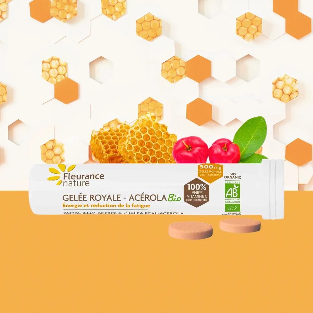 Jalea Real Acerola Eco Fleurance Nature 15 Tabletas Masticables - Image 2