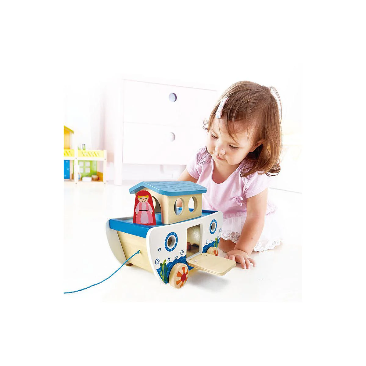 Juego Arrastre Arca Noe Pull Along Noah's Ark Hape - Image 3