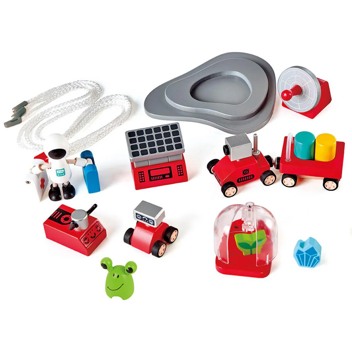 Juego Construction Four-stage Rocket Ship Hape - Image 2