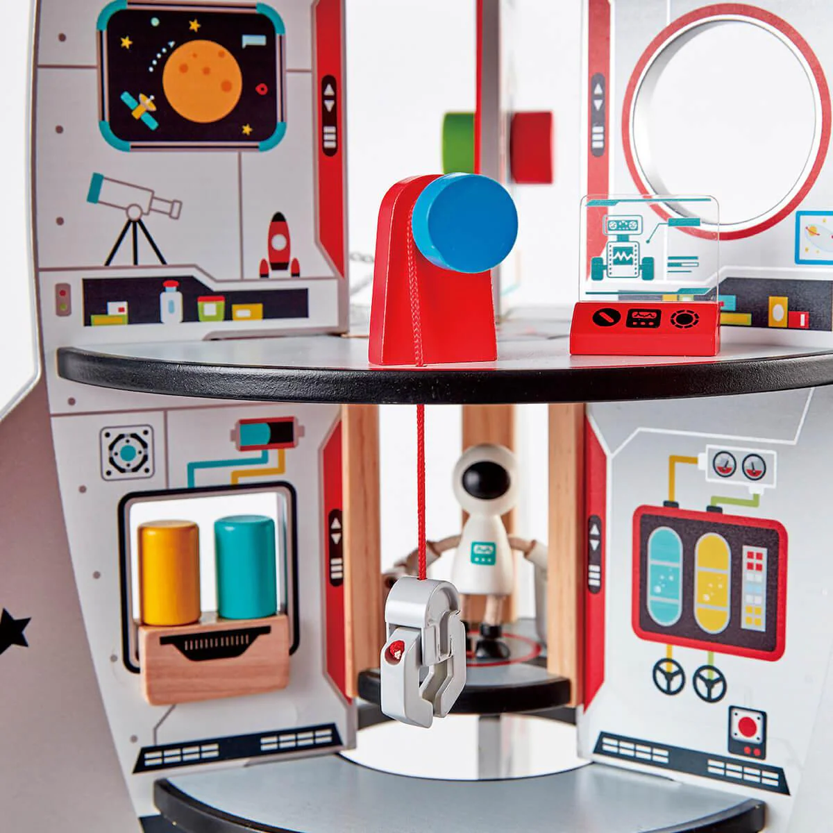 Juego Construction Four-stage Rocket Ship Hape - Image 3
