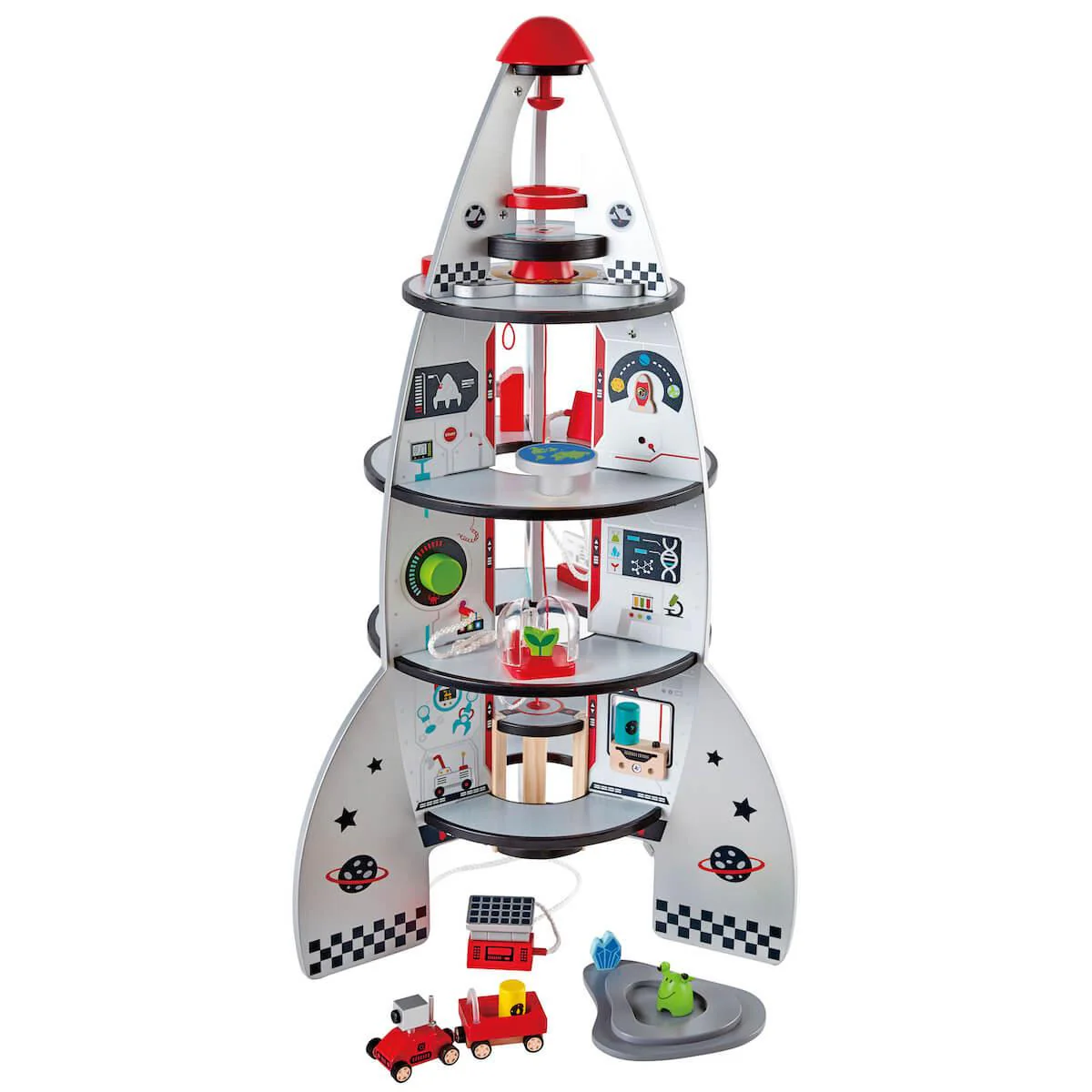 Juego Construction Four-stage Rocket Ship Hape - Image 5