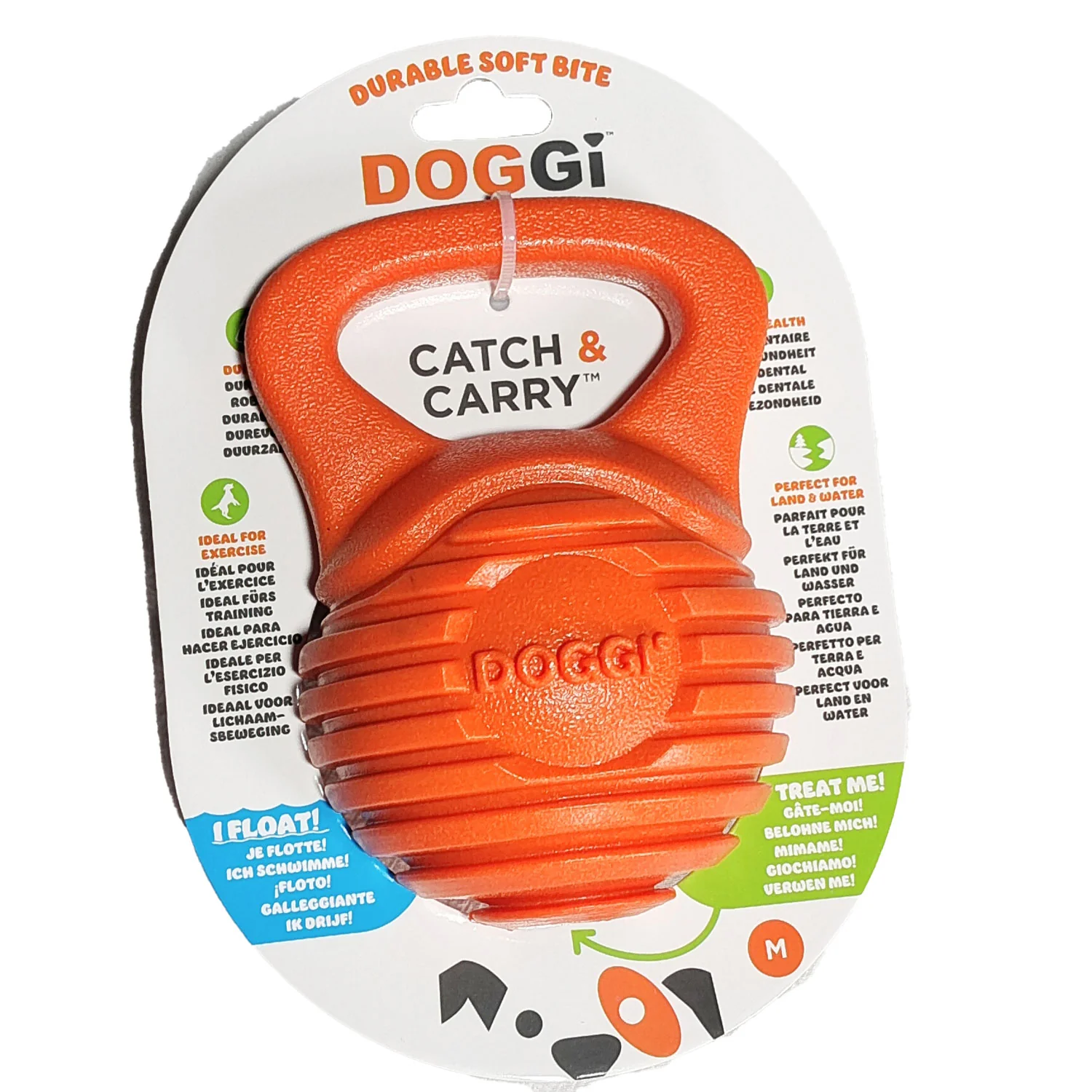 Juguete Para Perro Doggi Dumbell Talla M 20,5x15x10 Cm - Image 3