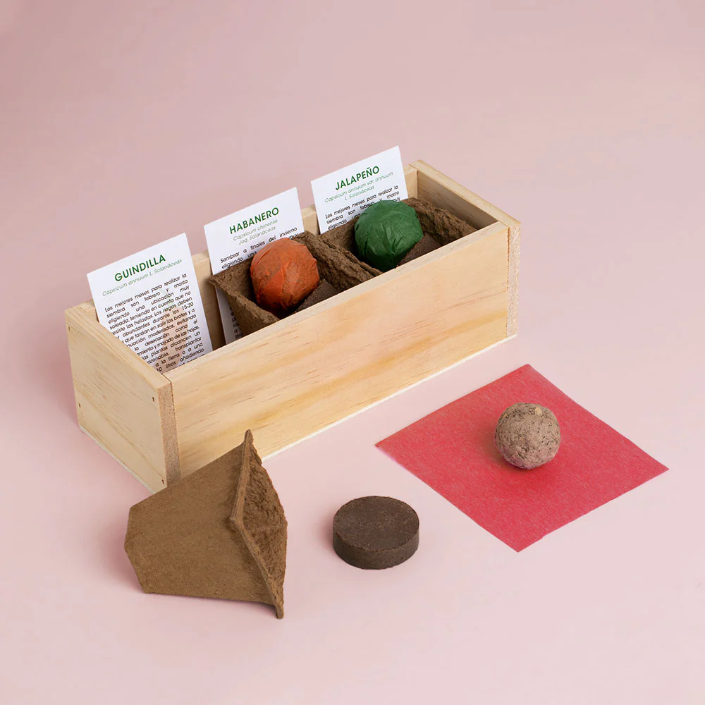 Kit Autocultivo Picantes | Cultiva Guindilla, Habanero Y Jalapeño En Casa| Regalo Gourmet - Image 2
